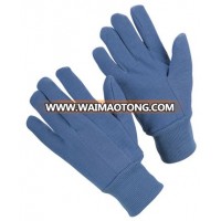 OEM cotton knitting fleece work gardening gloves bulk for women and men