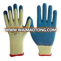 Pure Cotton Liner Latex Coated Gardening Work Gloves