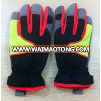 non-slip silicone palm synthetic leather gardening gloves women