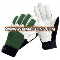 Vibration-Resistant OEM genuine leather competitive working gloves