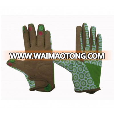 Custom oem wholesale breathable women work gardening gloves